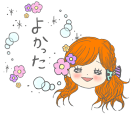 Daily life of girls! sticker #12966965