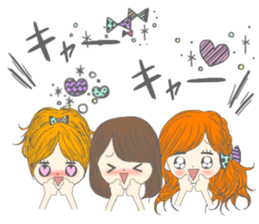 Daily life of girls! sticker #12966969