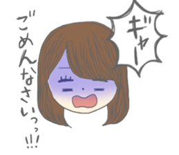 Daily life of girls! sticker #12966979