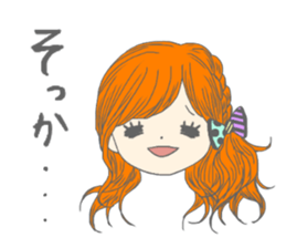 Daily life of girls! sticker #12966984