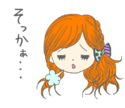 Daily life of girls! sticker #12966985