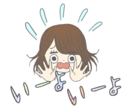 Daily life of girls! sticker #12966986