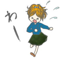 Daily life of girls! sticker #12966991