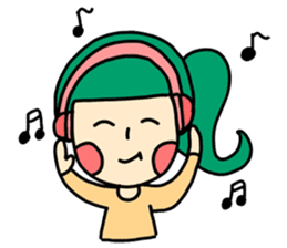 May girl sticker #12967201