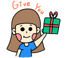 May girl sticker #12967211