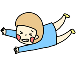 May girl sticker #12967227