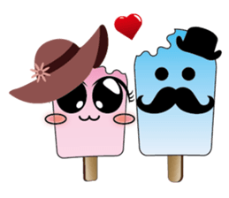so cute ice cream sticker #12967405