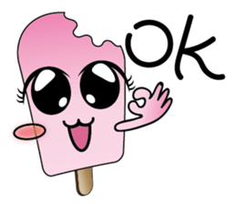 so cute ice cream sticker #12967414