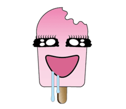 so cute ice cream sticker #12967417