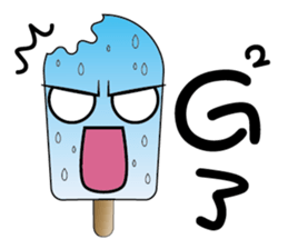 so cute ice cream sticker #12967423