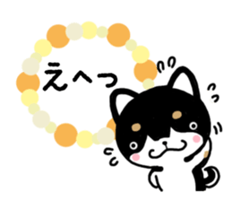 Daily black Shiba sticker #12967462