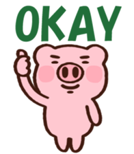 hodor pig sticker #12967638
