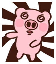 hodor pig sticker #12967650