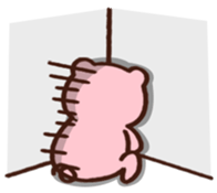 hodor pig sticker #12967662