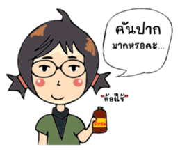 Strong woman. sticker #12967762