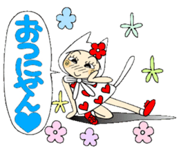 Castor bean-chan 60 cat Hen 2 sticker #12967873