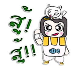 Mr. Hisashi. I love cat.^_^ sticker #12968176