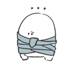 white and round something sticker #12968388