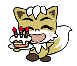Kontaro , Little Fox sticker #12968855