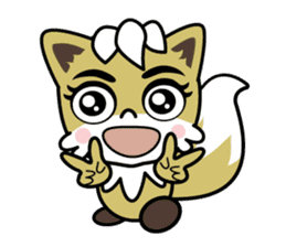 Kontaro , Little Fox sticker #12968866