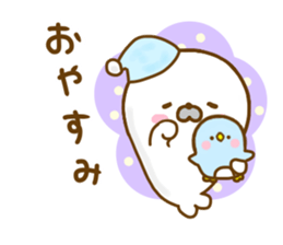 Seals Marshmallow Yokutukau sticker #12969091