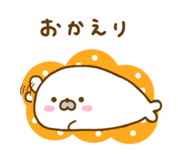 Seals Marshmallow Yokutukau sticker #12969095