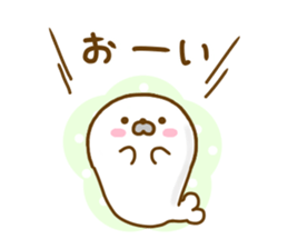 Seals Marshmallow Yokutukau sticker #12969106