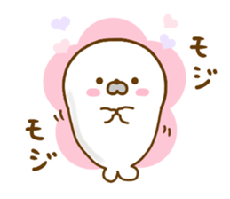 Seals Marshmallow Yokutukau sticker #12969114