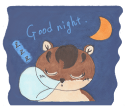 plump cute squirrel - English Ver. sticker #12969196