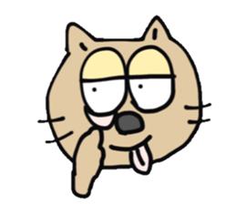 Cat of the cutty sticker #12969927