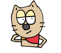 Cat of the cutty sticker #12969930