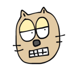 Cat of the cutty sticker #12969933