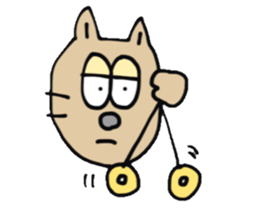 Cat of the cutty sticker #12969939