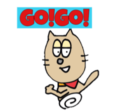 Cat of the cutty sticker #12969942