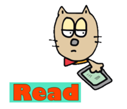 Cat of the cutty sticker #12969943