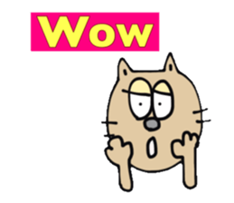 Cat of the cutty sticker #12969944