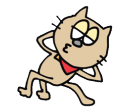 Cat of the cutty sticker #12969946