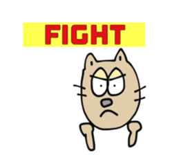 Cat of the cutty sticker #12969948