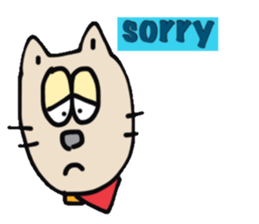 Cat of the cutty sticker #12969953