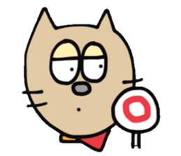 Cat of the cutty sticker #12969954