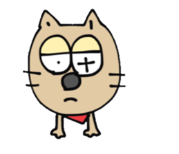 Cat of the cutty sticker #12969964