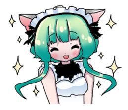 My girlfriend is a werewolf sticker #12970020