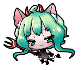 My girlfriend is a werewolf sticker #12970026