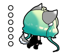 My girlfriend is a werewolf sticker #12970033