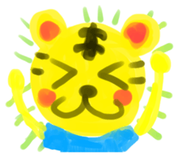 Peppy positive animal!! sticker #12970514