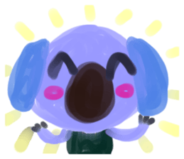 Peppy positive animal!! sticker #12970516