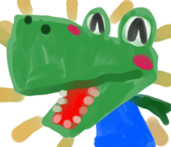 Peppy positive animal!! sticker #12970519