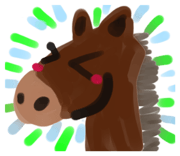 Peppy positive animal!! sticker #12970520