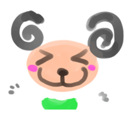 Peppy positive animal!! sticker #12970521