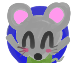 Peppy positive animal!! sticker #12970523